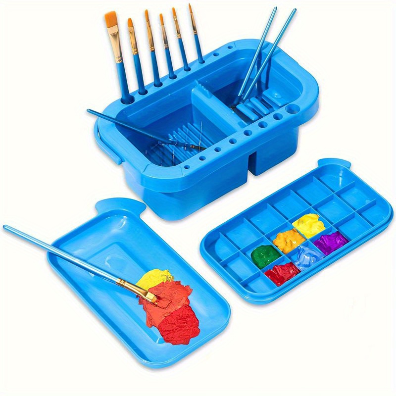 Gouache Paint Set - Miska do czyszczenia pędzli 3 w