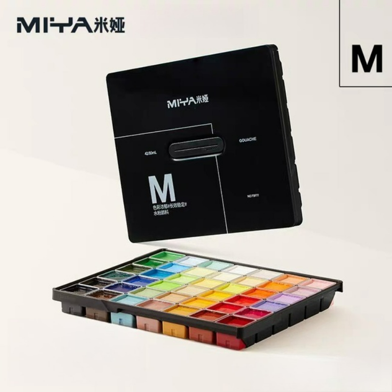 Gouache Paint Set - Zestaw farb gwaszowych MIYA Jelly M7