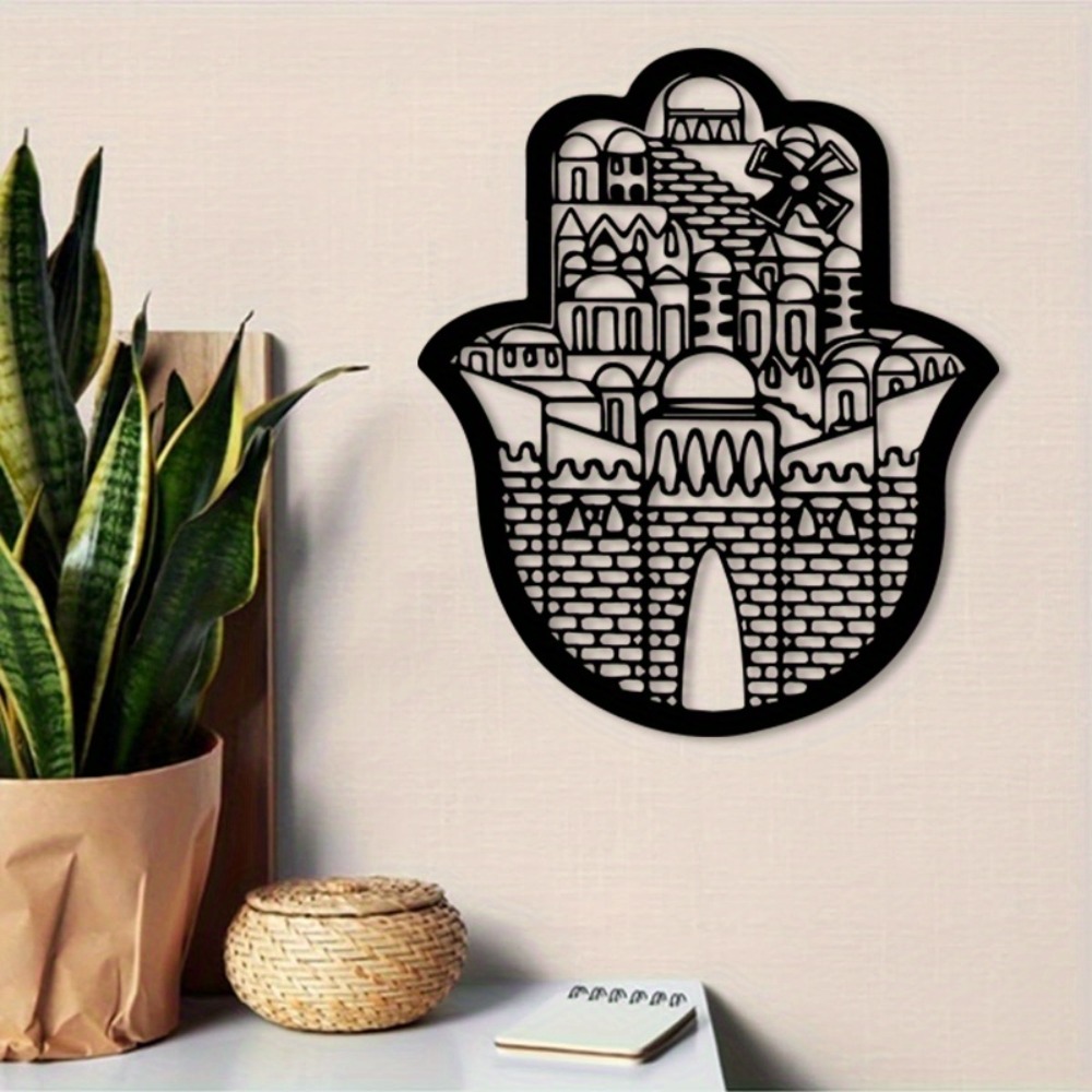 Art & Craft Supplies - CIFBUY Żelazna Dekoracja Ścienna Architektura Islamska