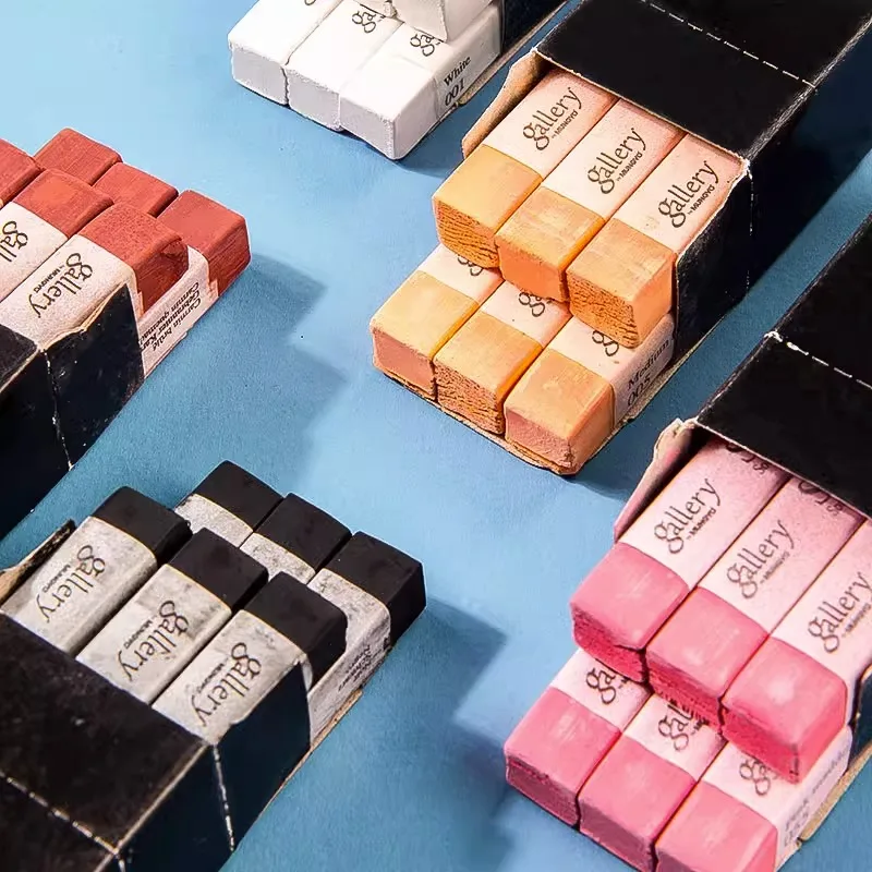 Chalk Pastel Set - MUNGYO 6 szt./zestaw Miękkie Pastele /