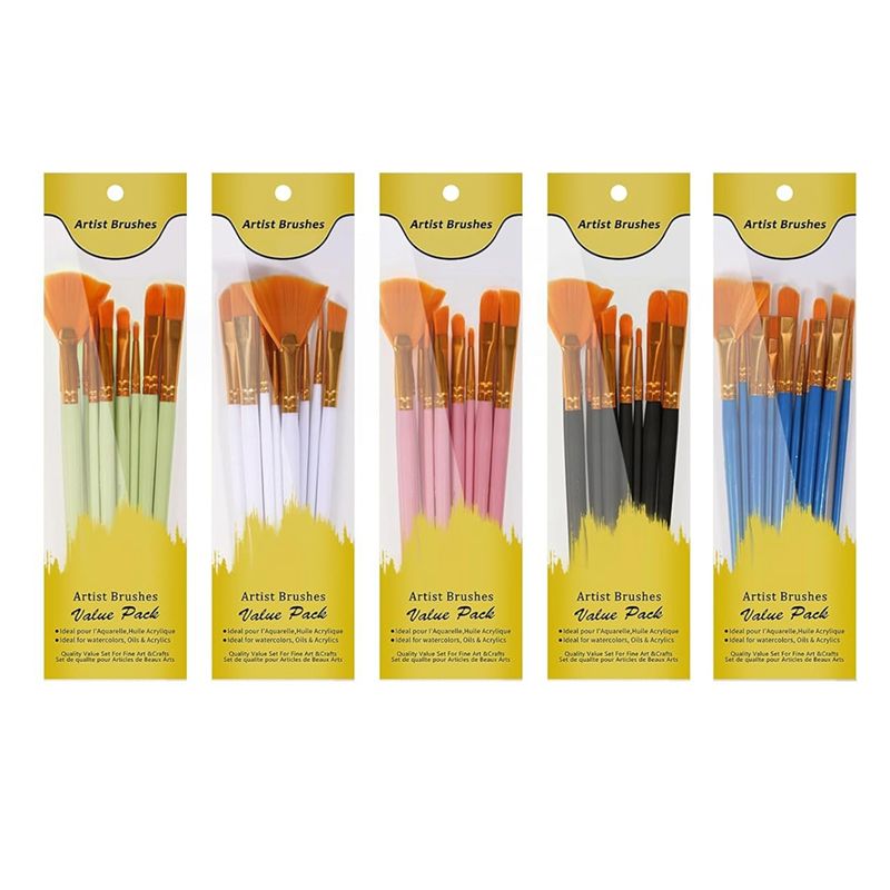 Gouache Paint Set - Zestaw pędzli do farb akrylowych M12K,