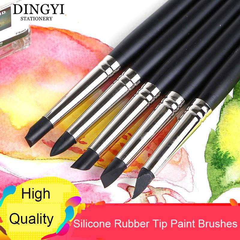 Gouache Paint Set - 5 sztuk końcówka z gumy silikonowej