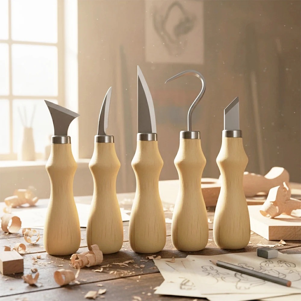 Zestaw 5 narzędzi do rzeźbieni – Art Craft Knife recenzja i cena