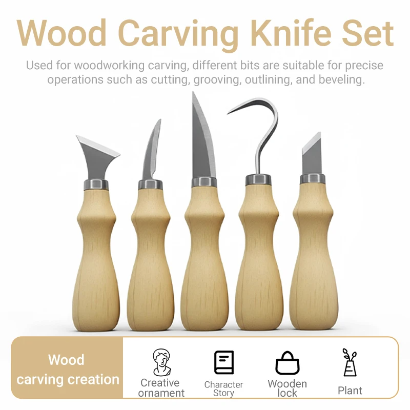 Zestaw 5 narzędzi do rzeźbieni – Art Craft Knife recenzja i cena