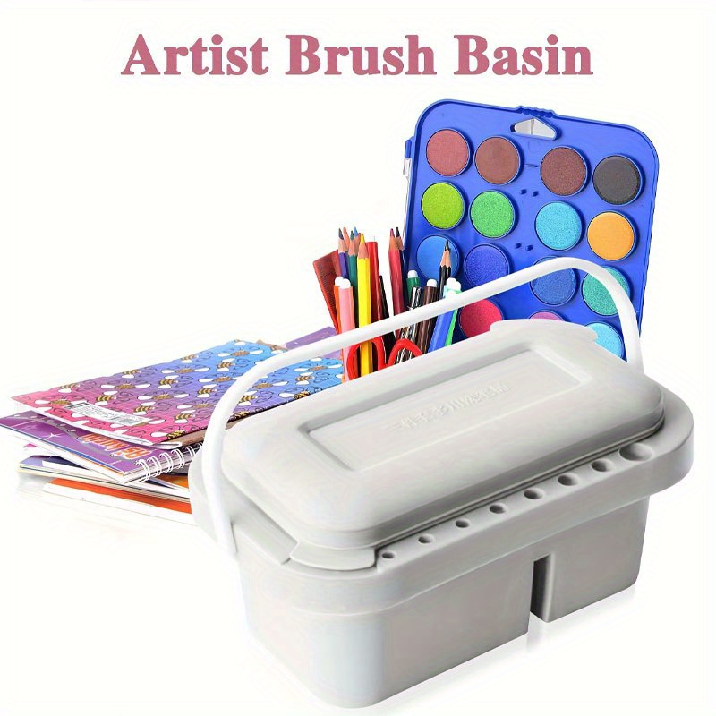 Miska do czyszczenia pędzli 3  – Gouache Paint Set recenzja i cena