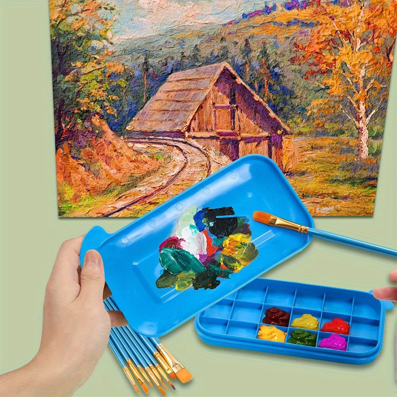 Miska do czyszczenia pędzli 3  – Gouache Paint Set recenzja i cena
