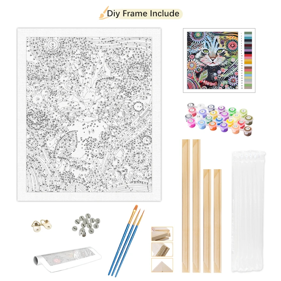 RUOPOTY Obraz do malowania po  – Art Craft Easy Ideas recenzja i cena