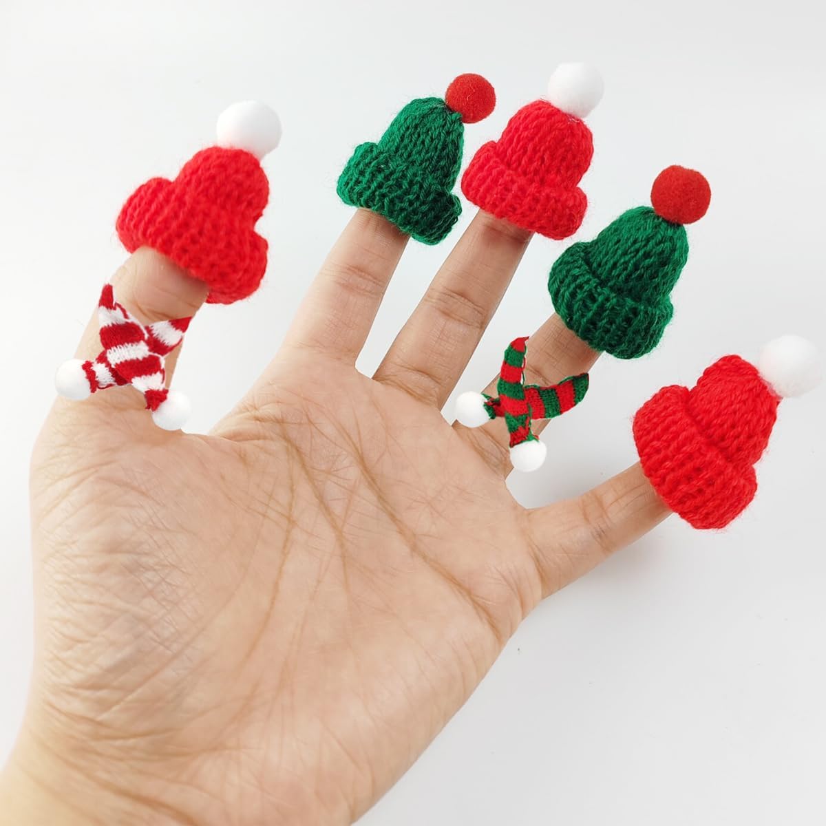 32 SZT. Mini Czapki Dzianinowe – Art Craft Hat recenzja i cena