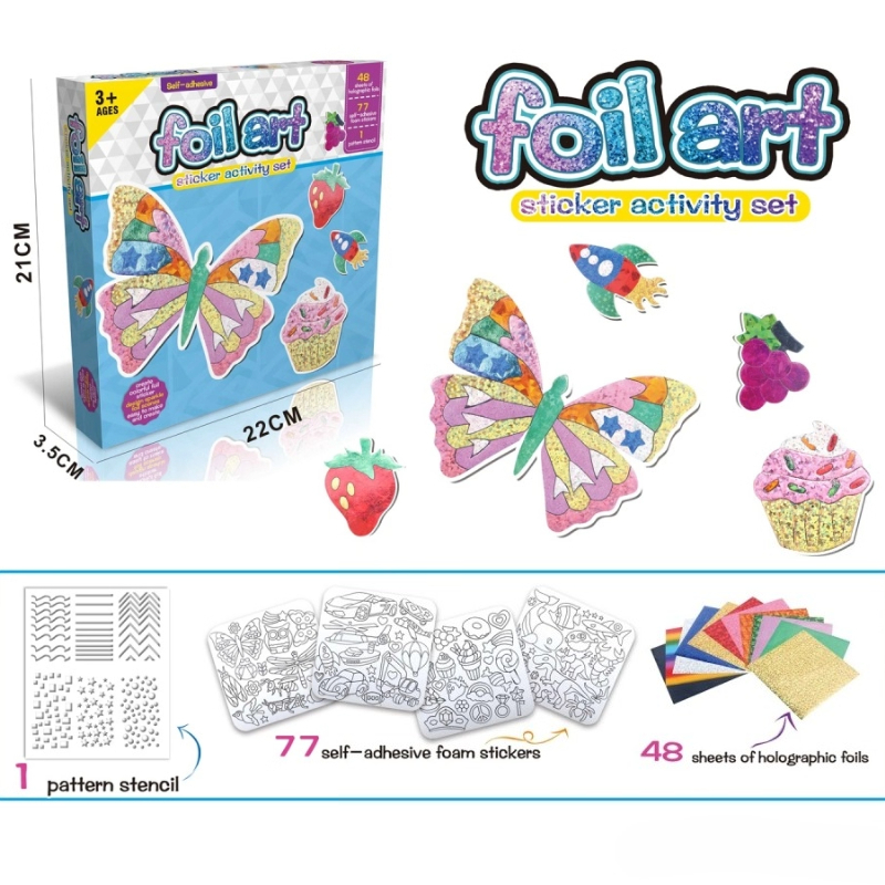 Folia Arts and Crafts dla dzie – Art Craft Birthday Party recenzja i cena