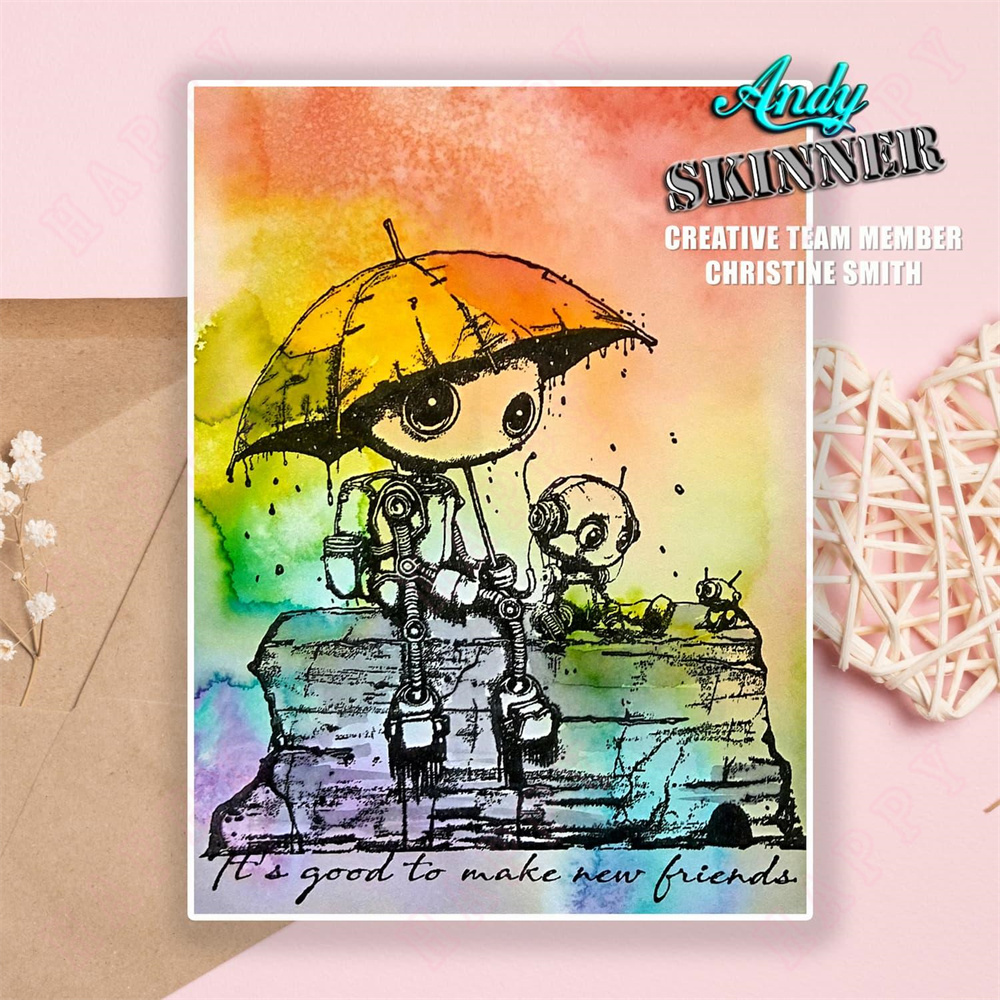 2024 New Friends Stamp Silicon – Art Craft Umbrella recenzja i cena