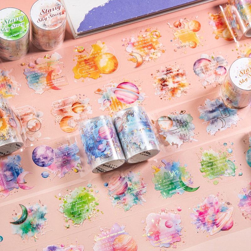 Zestaw 6 rolek taśmy PET z mot – Art Craft Using Paper recenzja i cena