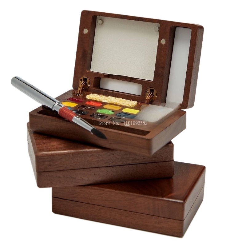 Pudełko na farby podróżne z li – Gouache Paint Set recenzja i cena