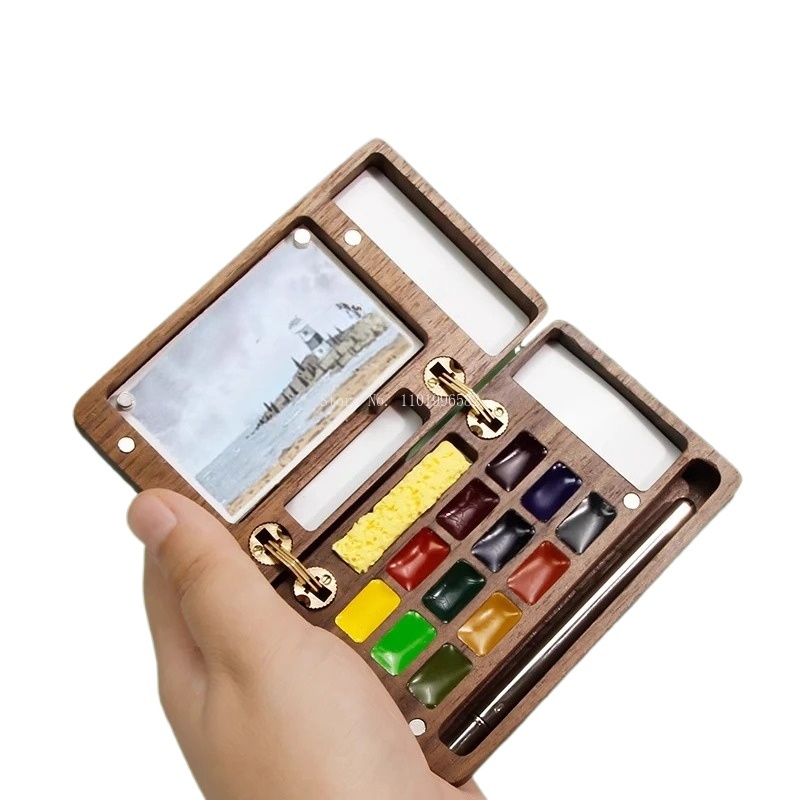 Pudełko na farby podróżne z li – Gouache Paint Set recenzja i cena
