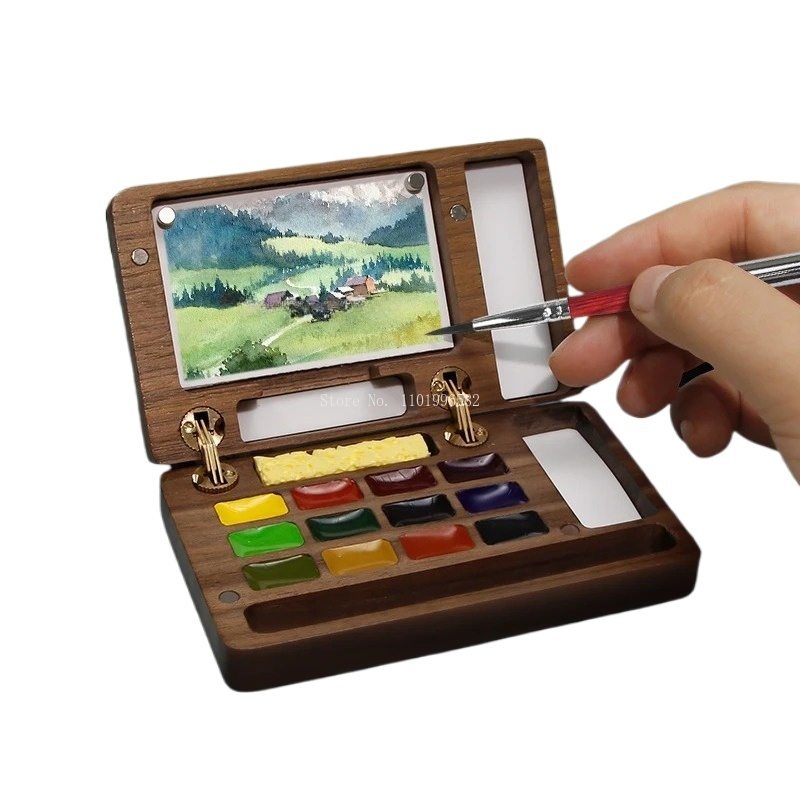 Pudełko na farby podróżne z li – Gouache Paint Set recenzja i cena