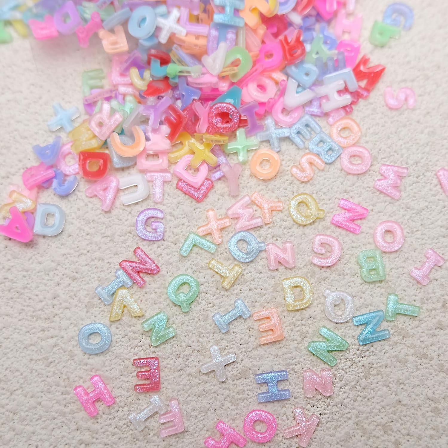 100 szt. Kolorowe ozdoby do pa – Art And Craft Letter Z recenzja i cena