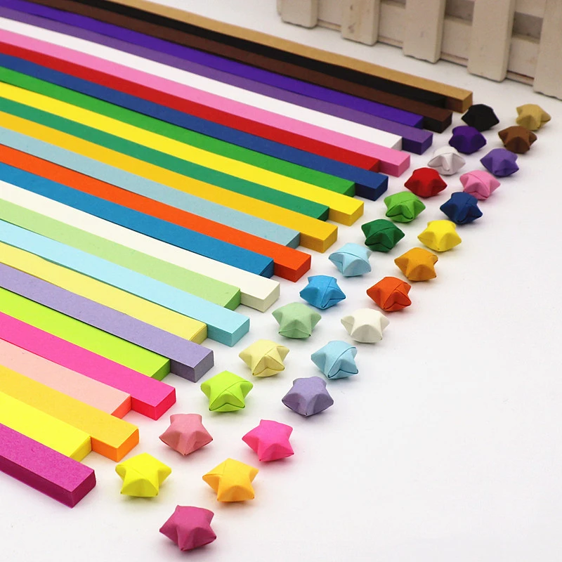 540 arkuszy Lucky Origami Star – Art Craft Birthday Party recenzja i cena