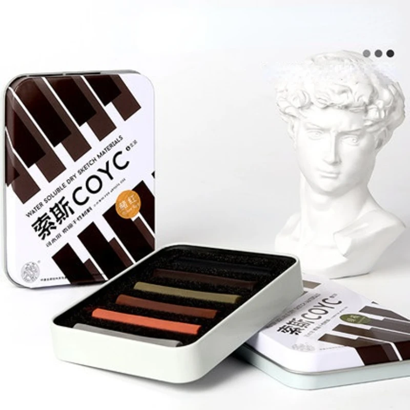 6-kolor artysta węgiel drzewny – Chalk Pastel Set recenzja i cena