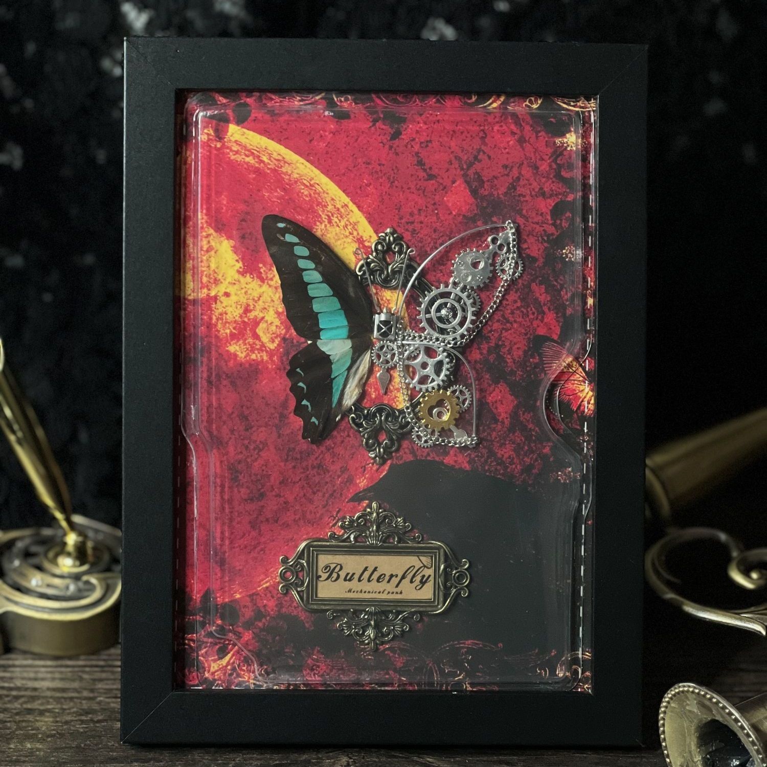 Zestaw DIY: Ramka Steampunk z  – Art Craft With Paper recenzja i cena