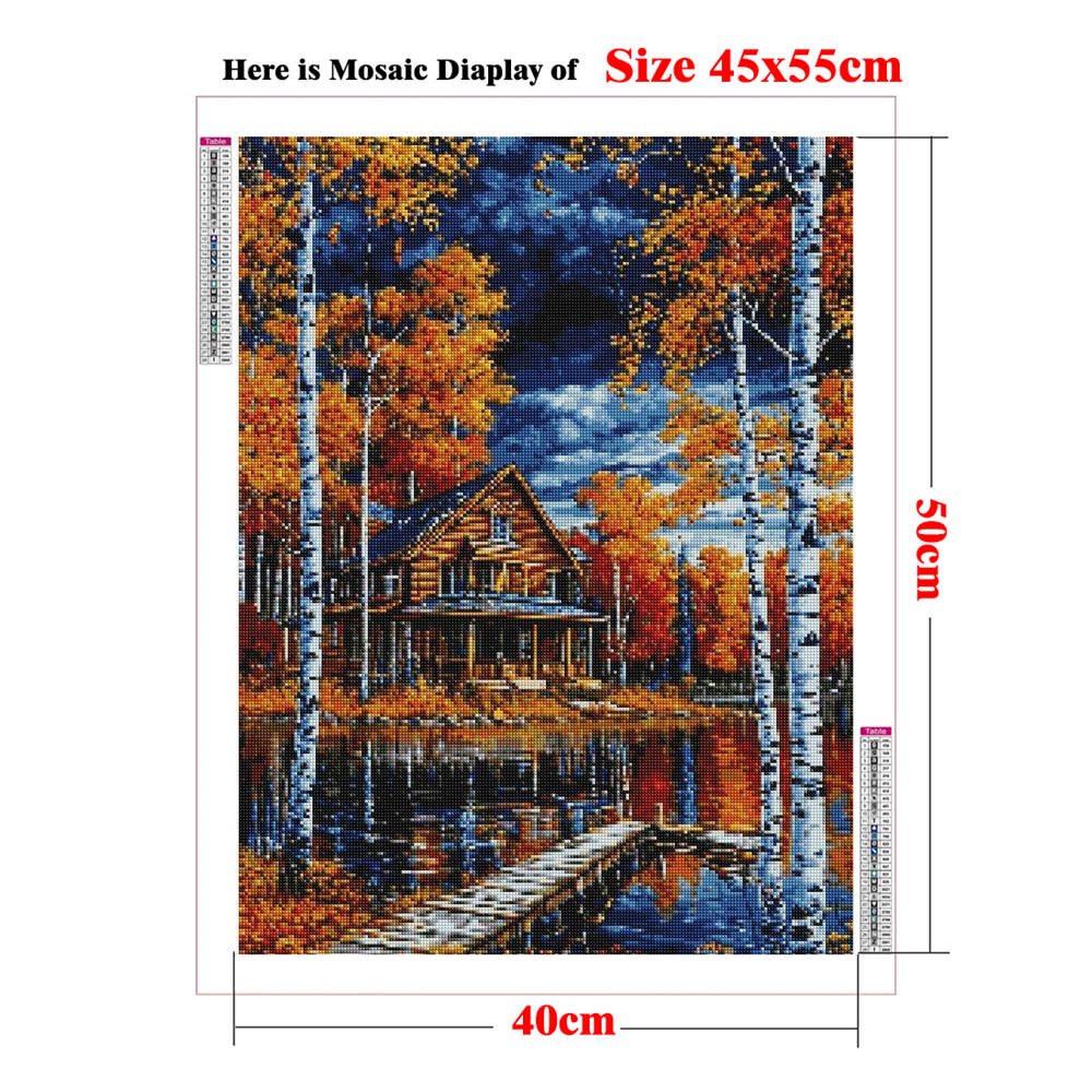 Birch Grove Art, Diamond Paint – Art And Craft Autumn recenzja i cena