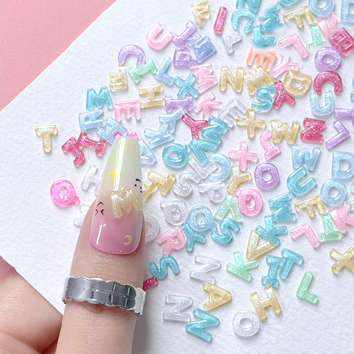 100 szt. Kolorowe ozdoby do pa – Art And Craft Letter Z recenzja i cena