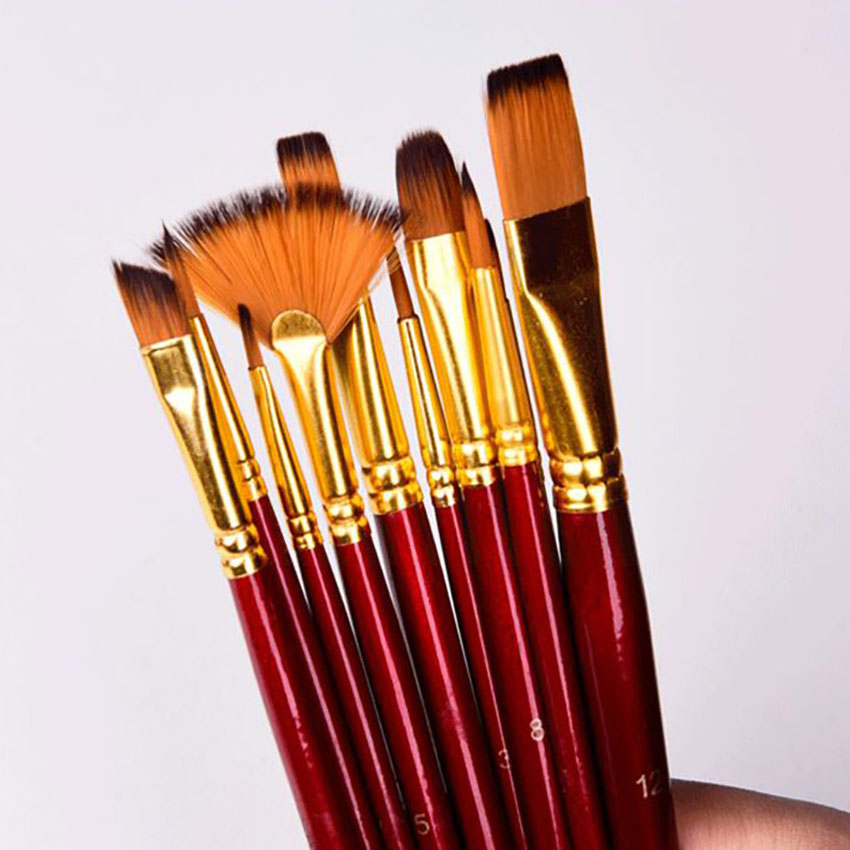 10 sztuk/zestaw pędzle do akwa – Gouache Paint Set recenzja i cena