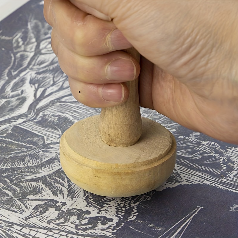 1 szt. Drewniany wałek grzybko – Art Craft Using Paper recenzja i cena