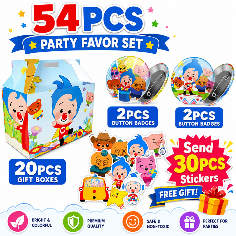 Zestaw naklejek, broszek i pud – Art Craft Birthday Party recenzja i cena