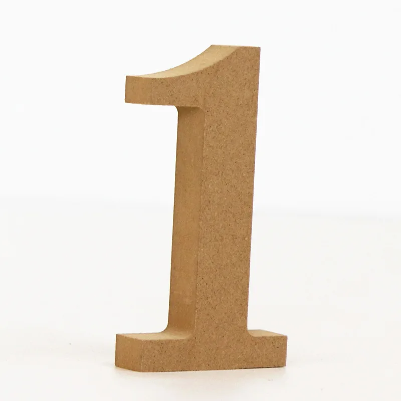 10cm Drewniane Cyfry 0-9 w Kol – Art And Craft Letter Z recenzja i cena