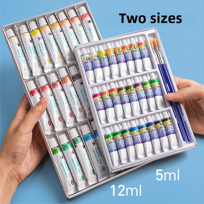 Zestaw farb gwaszowych Maries  – Gouache Paint Set recenzja i cena