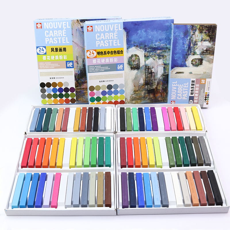 Sakura twarda pastelowa kredka – Chalk Pastel Set recenzja i cena