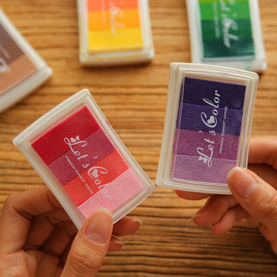 Gradientowe kolorowe tusze do  – Stamping Ink Pad recenzja i cena