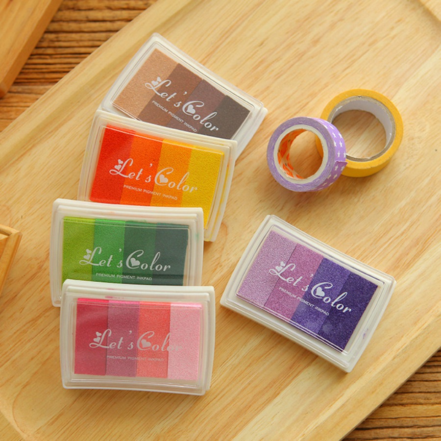 Gradientowe kolorowe tusze do  – Stamping Ink Pad recenzja i cena