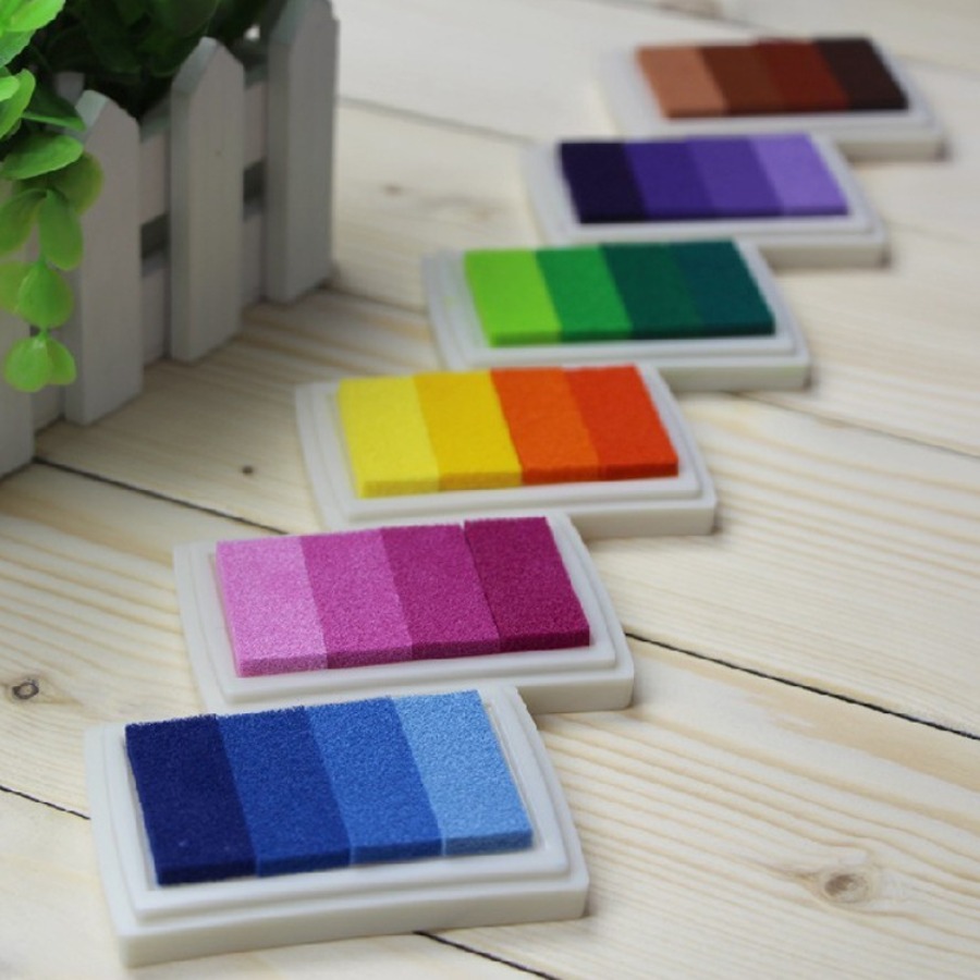 Gradientowe kolorowe tusze do  – Stamping Ink Pad recenzja i cena