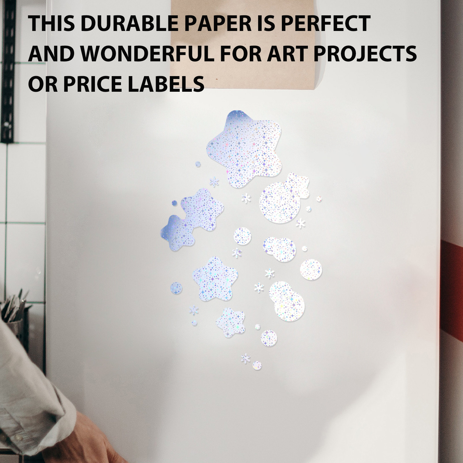 20 arkuszy holograficznej foli – Art Craft Using Paper recenzja i cena