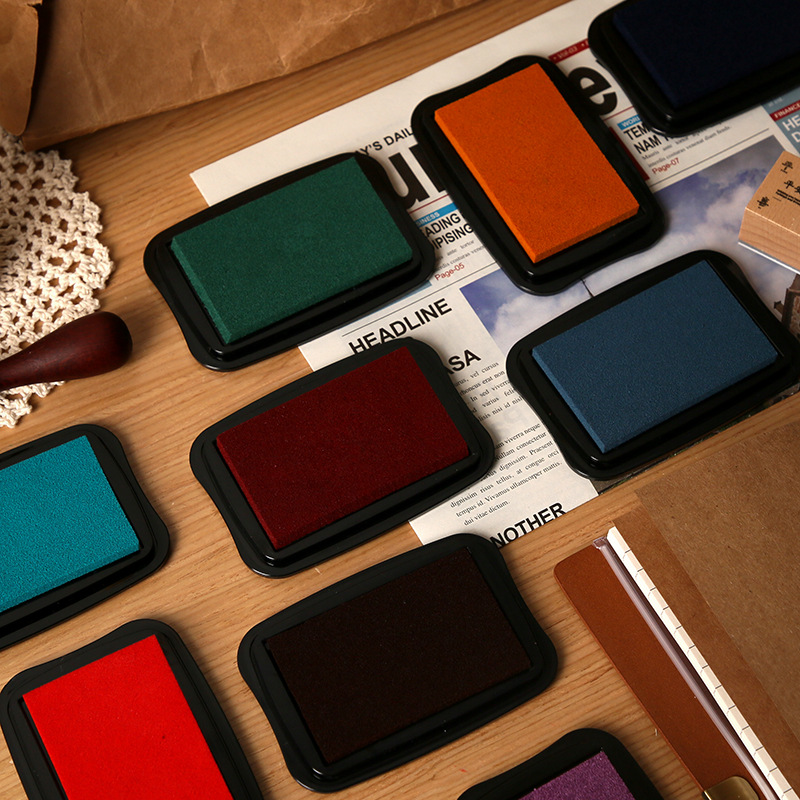 12 kolorów Vintage Solid Color – Stamping Ink Pad recenzja i cena