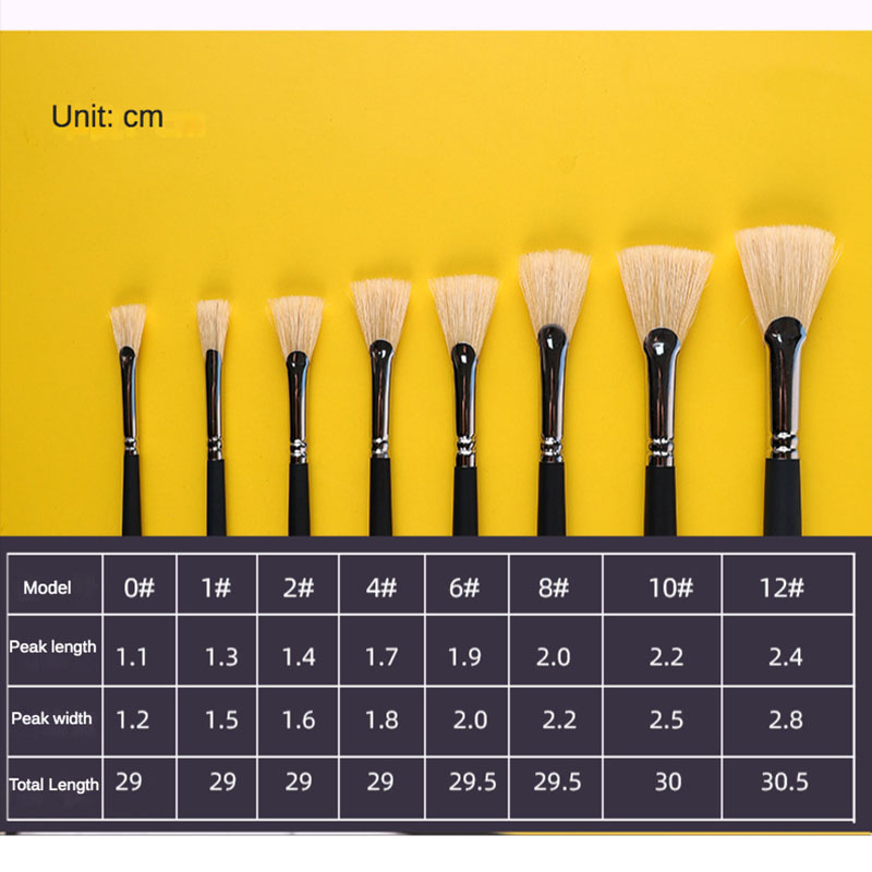8 sztuk/zestaw włosie w kształ – Gouache Paint Set recenzja i cena
