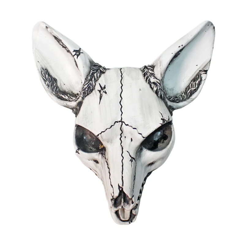 Stereo Fox Skull Wall Hanging  – Art Craft Bar recenzja i cena