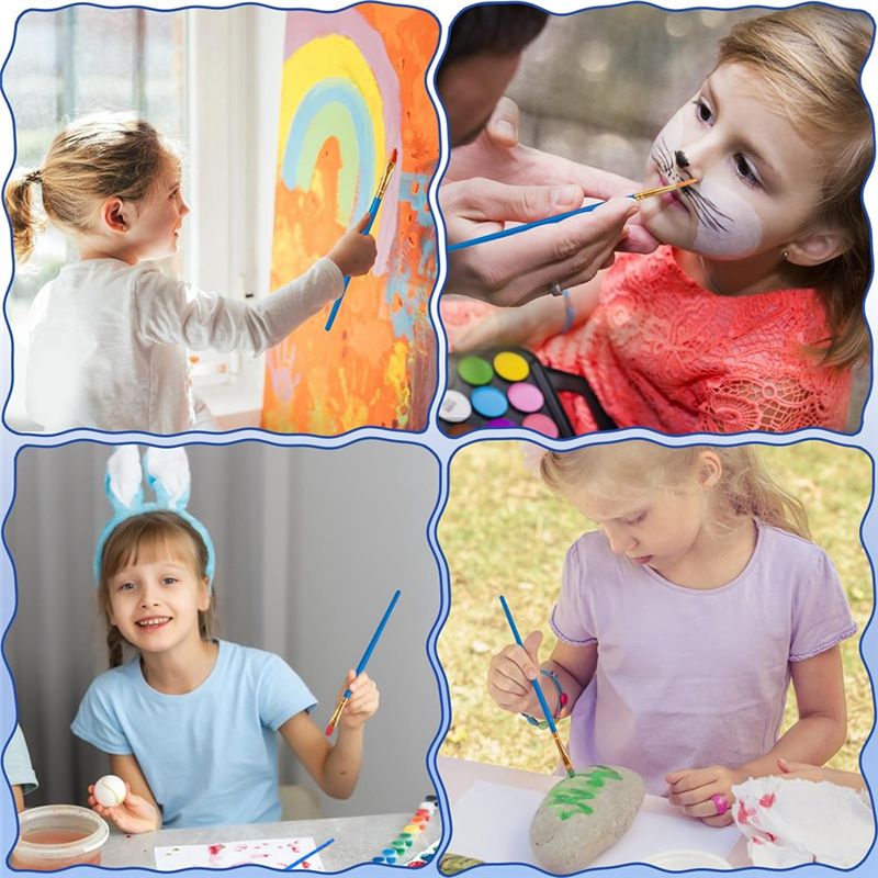 Zestaw pędzli do farb akrylowy – Gouache Paint Set recenzja i cena