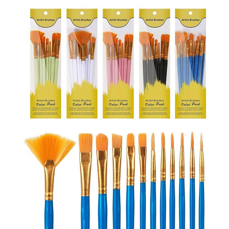 Zestaw pędzli do farb akrylowy – Gouache Paint Set recenzja i cena