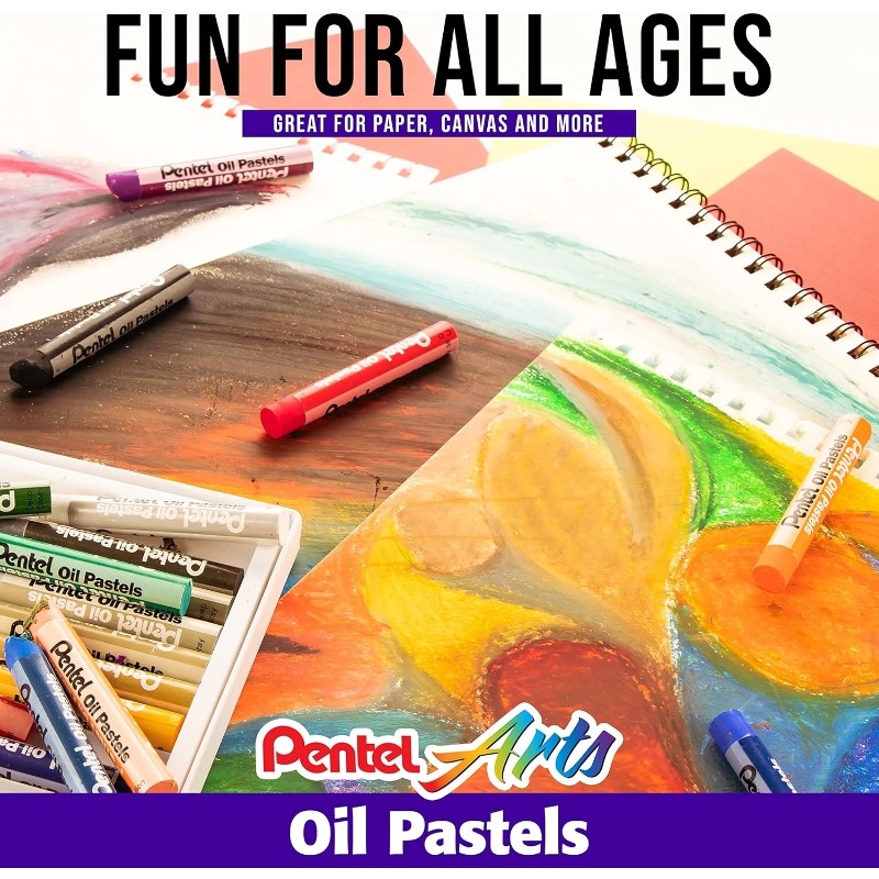 Zestaw pasteli olejnych Pentel – Chalk Pastel Set recenzja i cena