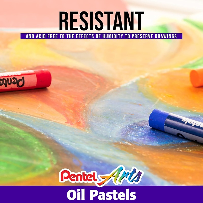 Zestaw pasteli olejnych Pentel – Chalk Pastel Set recenzja i cena