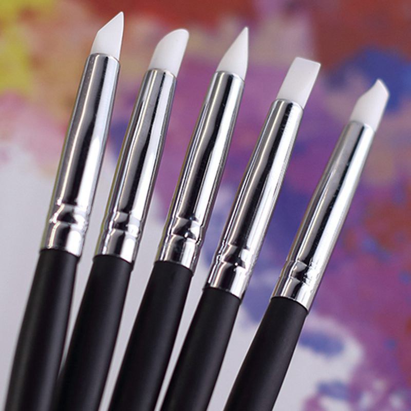 5 sztuk końcówka z gumy siliko – Gouache Paint Set recenzja i cena