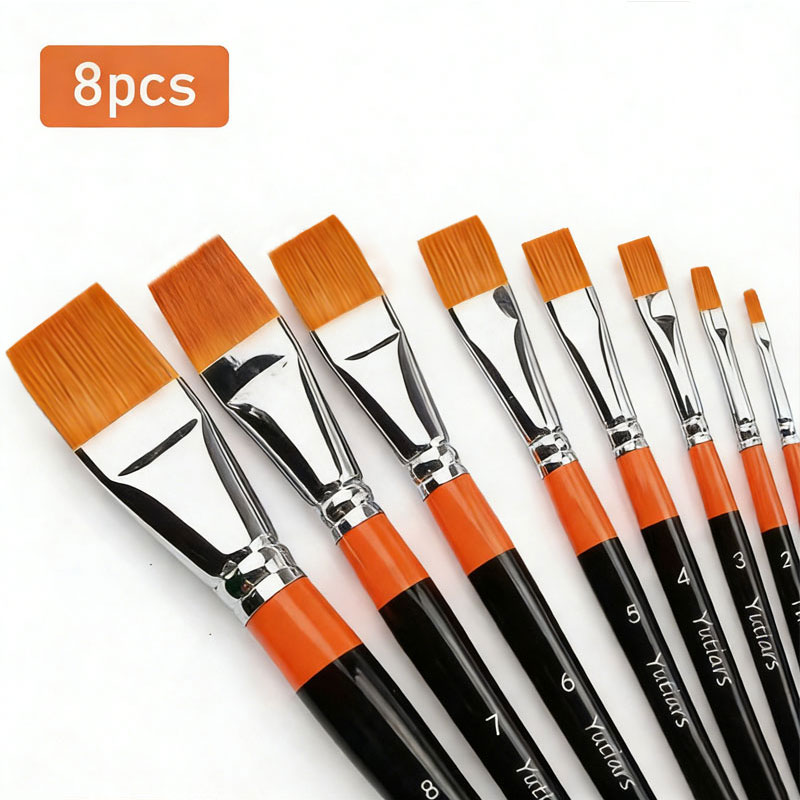 1 szt. Pędzel płaski artystycz – Gouache Paint Set recenzja i cena