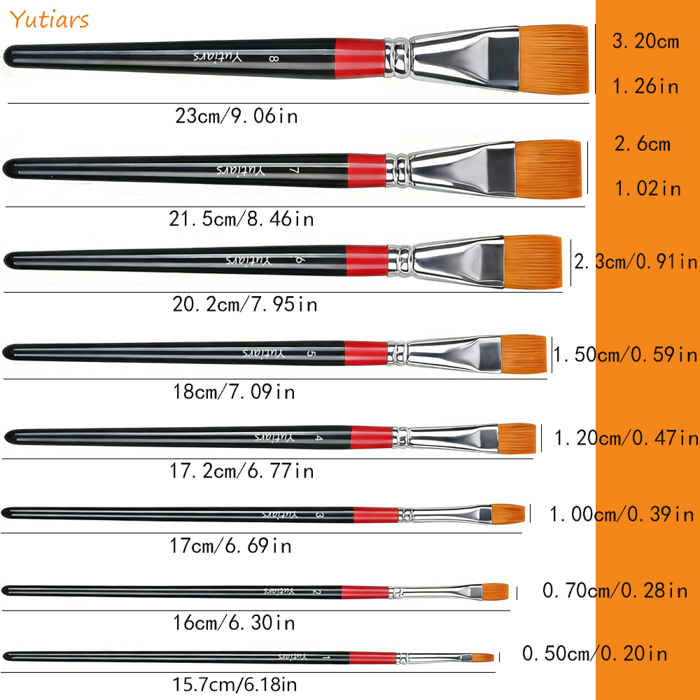 1 szt. Pędzel płaski artystycz – Gouache Paint Set recenzja i cena