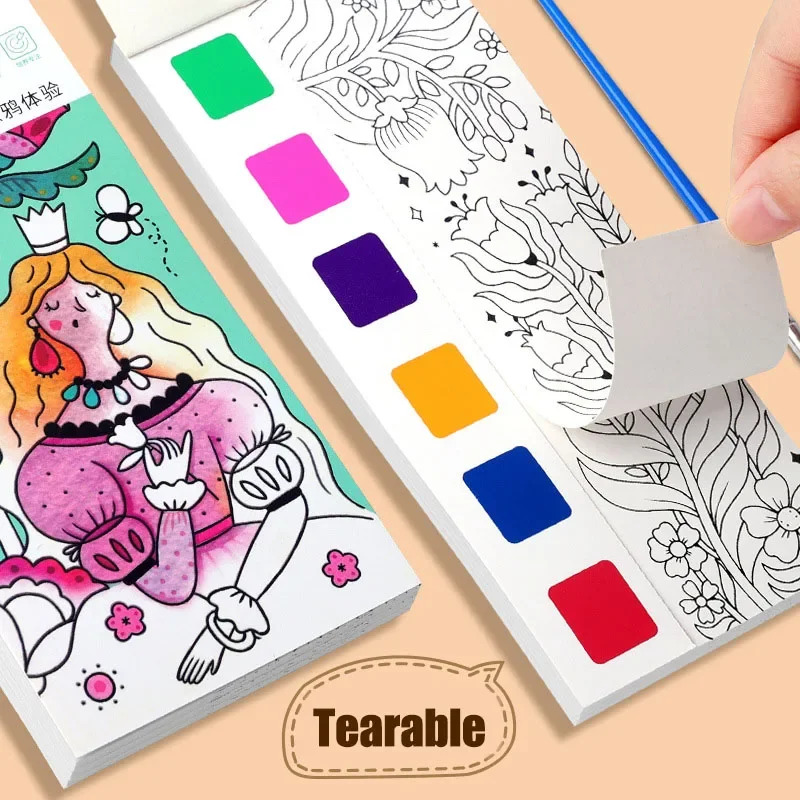 Przenośny zestaw książek akwar – Gouache Paint Set recenzja i cena
