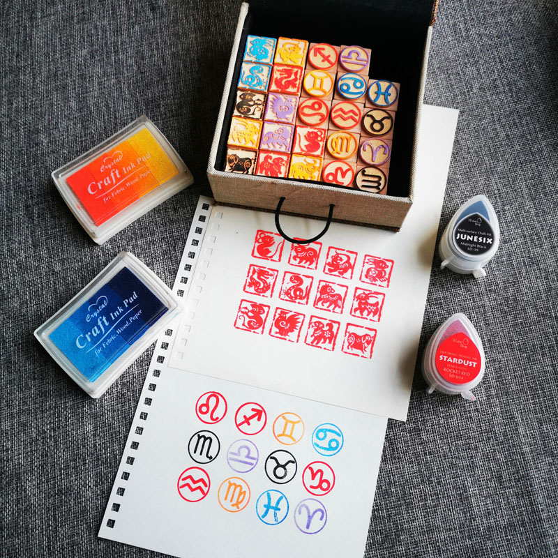 DIY Dwanaście pieczęci zodiaku – Stamping Ink Pad recenzja i cena
