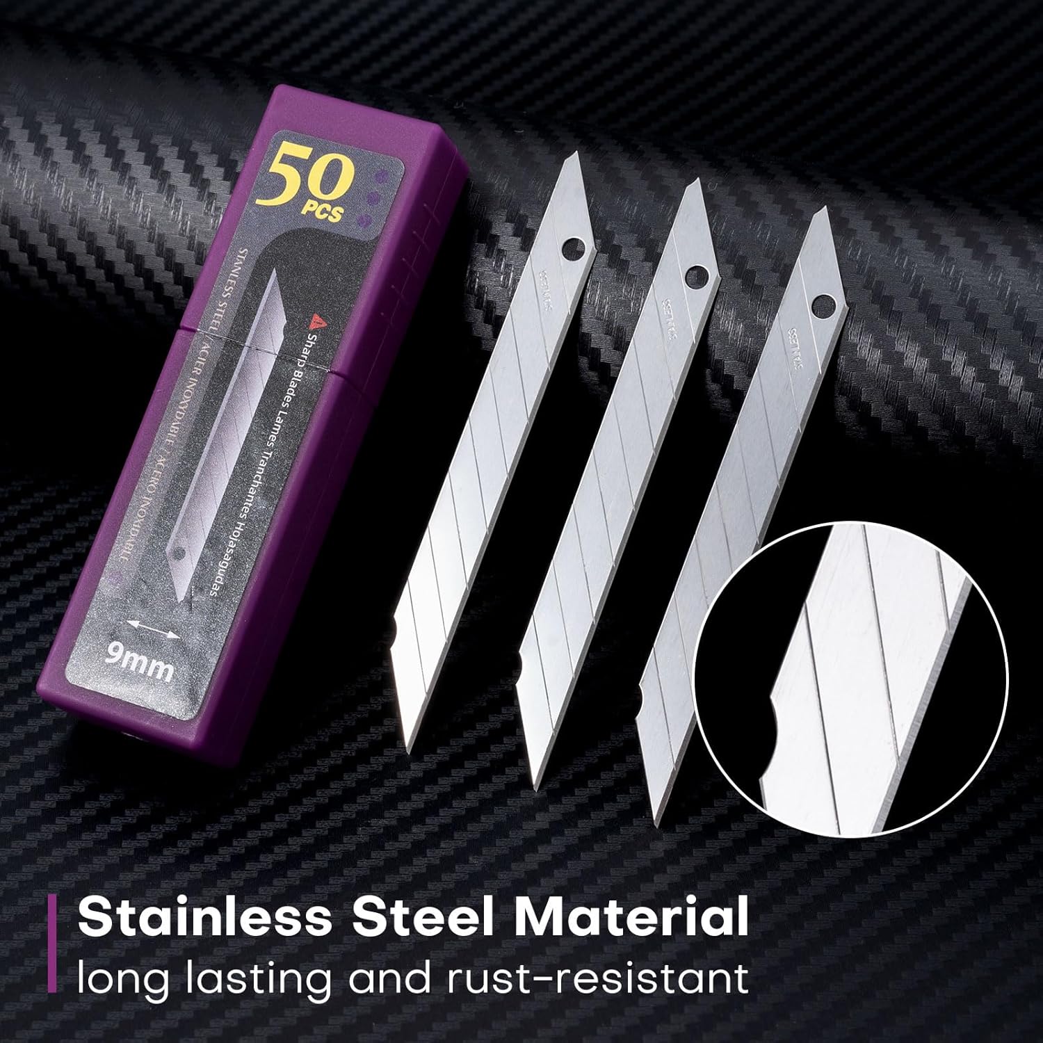 FOSHIO Wymienne Ostrza Ze Stal – Art Craft Knife recenzja i cena