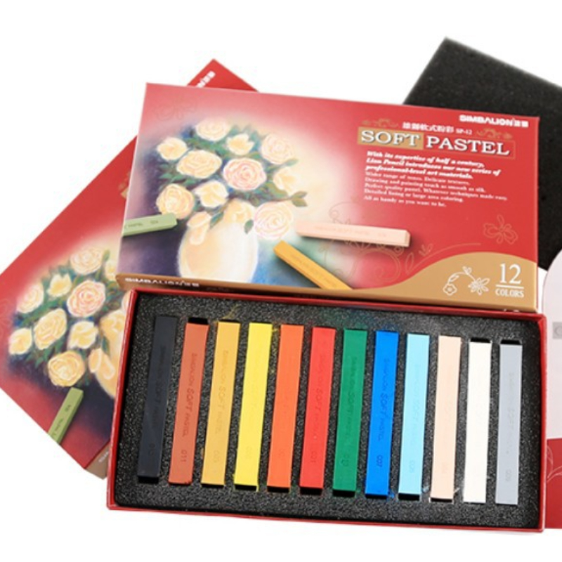 Miękka kolorowa kreda studenck – Chalk Pastel Set recenzja i cena