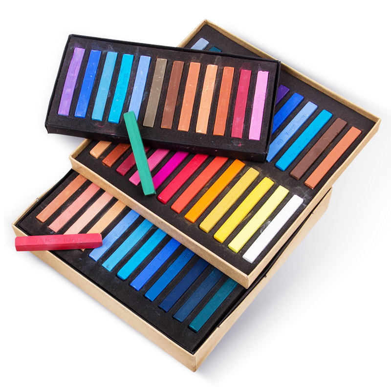 Kredki miękkie suche pastelowe – Chalk Pastel Set recenzja i cena