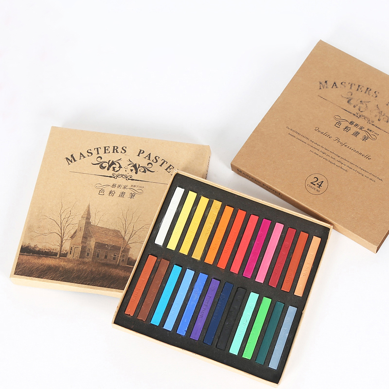 Kredki miękkie suche pastelowe – Chalk Pastel Set recenzja i cena